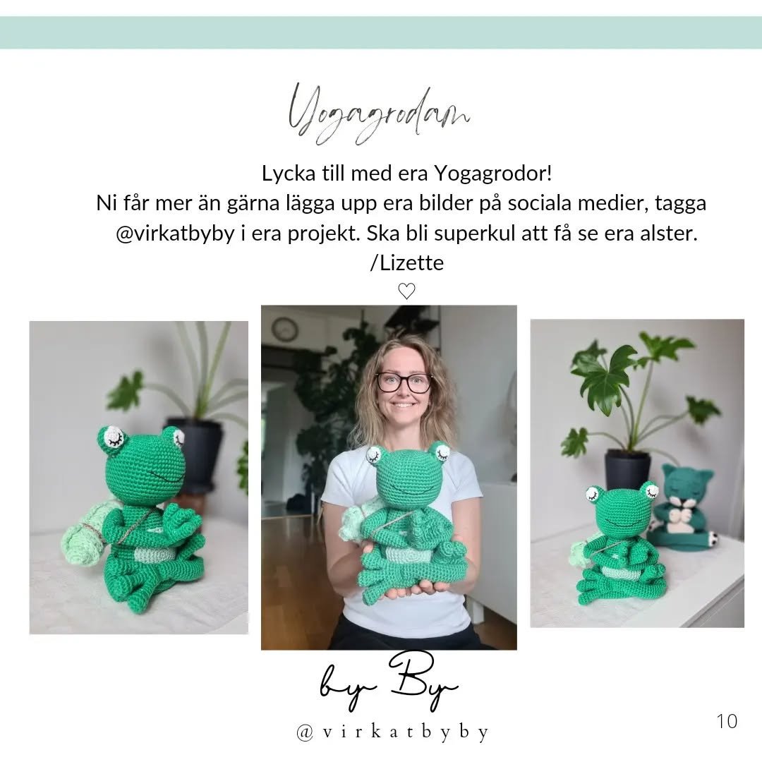 Free Crochet Pattern: Adorable Yoga Frog & Cat Amigurumi