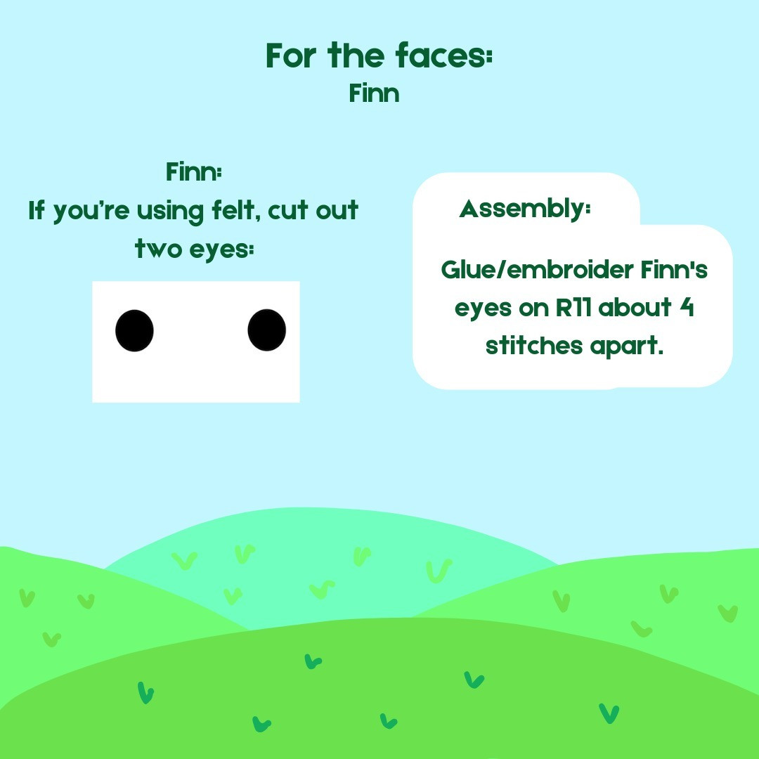 Free Crochet Pattern: Adventure Time Beans