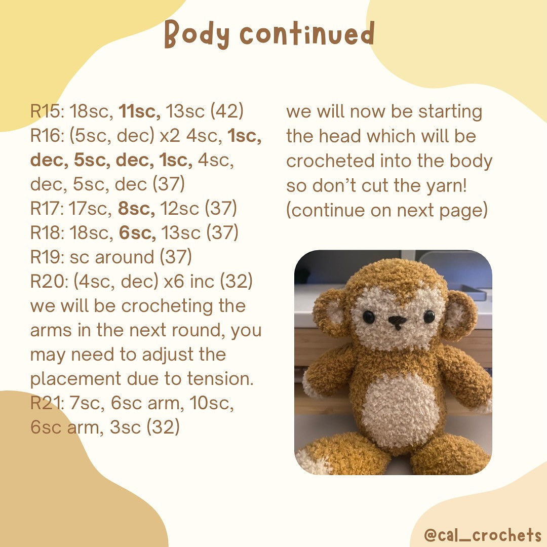 Free Crochet Pattern: Adventurous Monkey Amigurumi