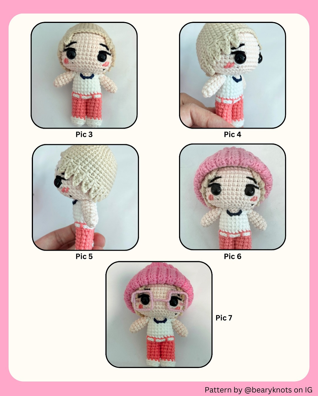 Free Crochet Pattern: ATEEZ Mingi Amigurumi