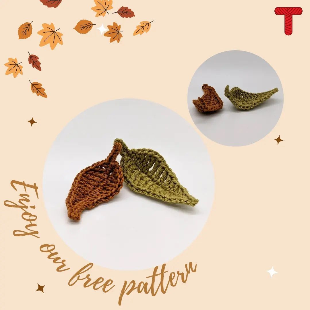 Free Crochet Pattern: Autumn Leaves