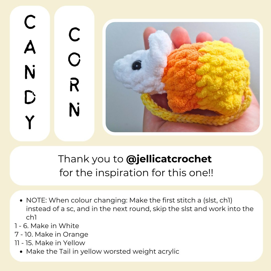 Free Crochet Pattern: Autumn Themed Rats