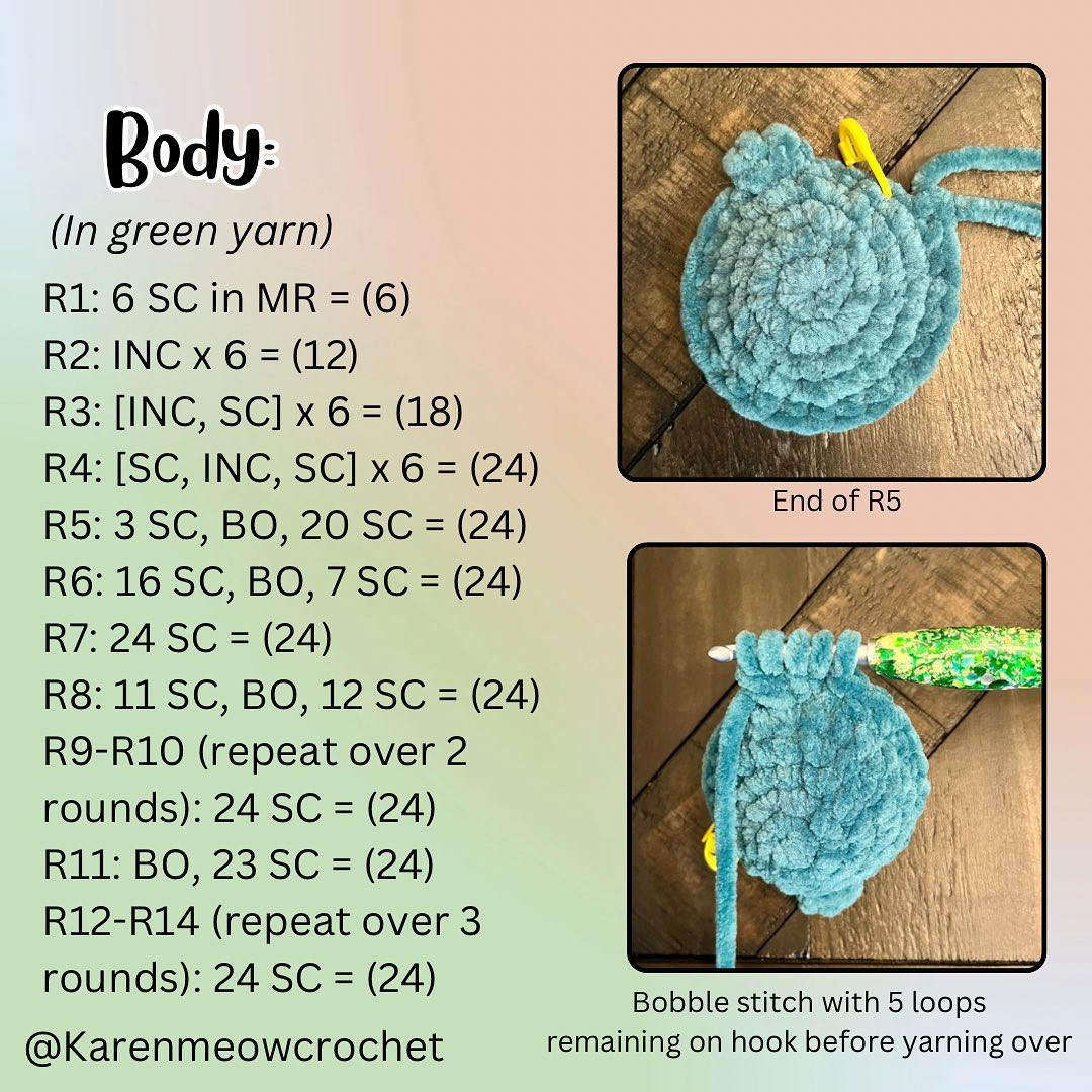 Free Crochet Pattern: Baby Pickle Amigurumi