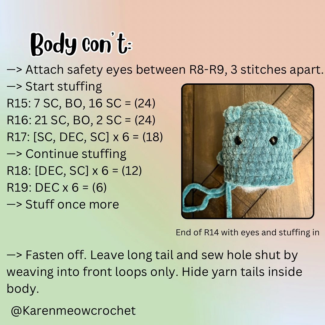 Free Crochet Pattern: Baby Pickle Amigurumi