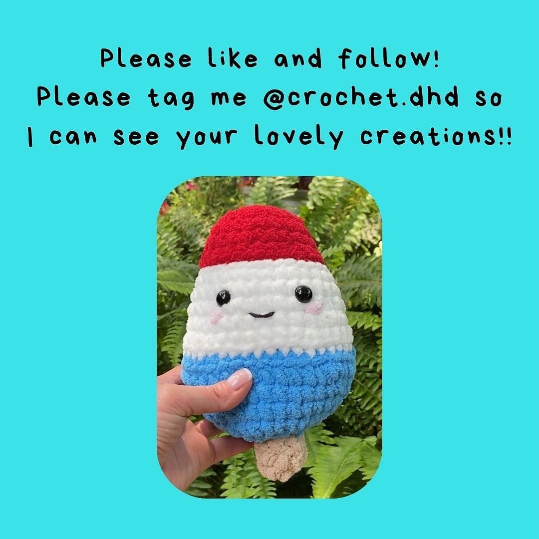Free Crochet Pattern: Bob the Bomb Pop