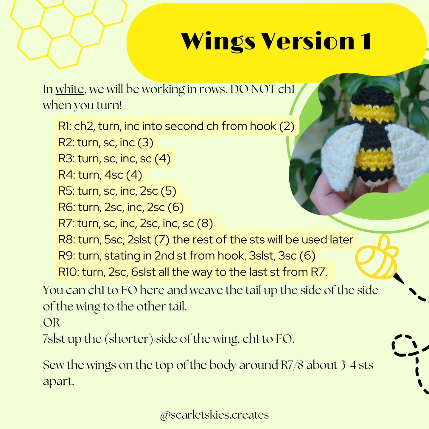 Free Crochet Pattern: Bombus the Bee