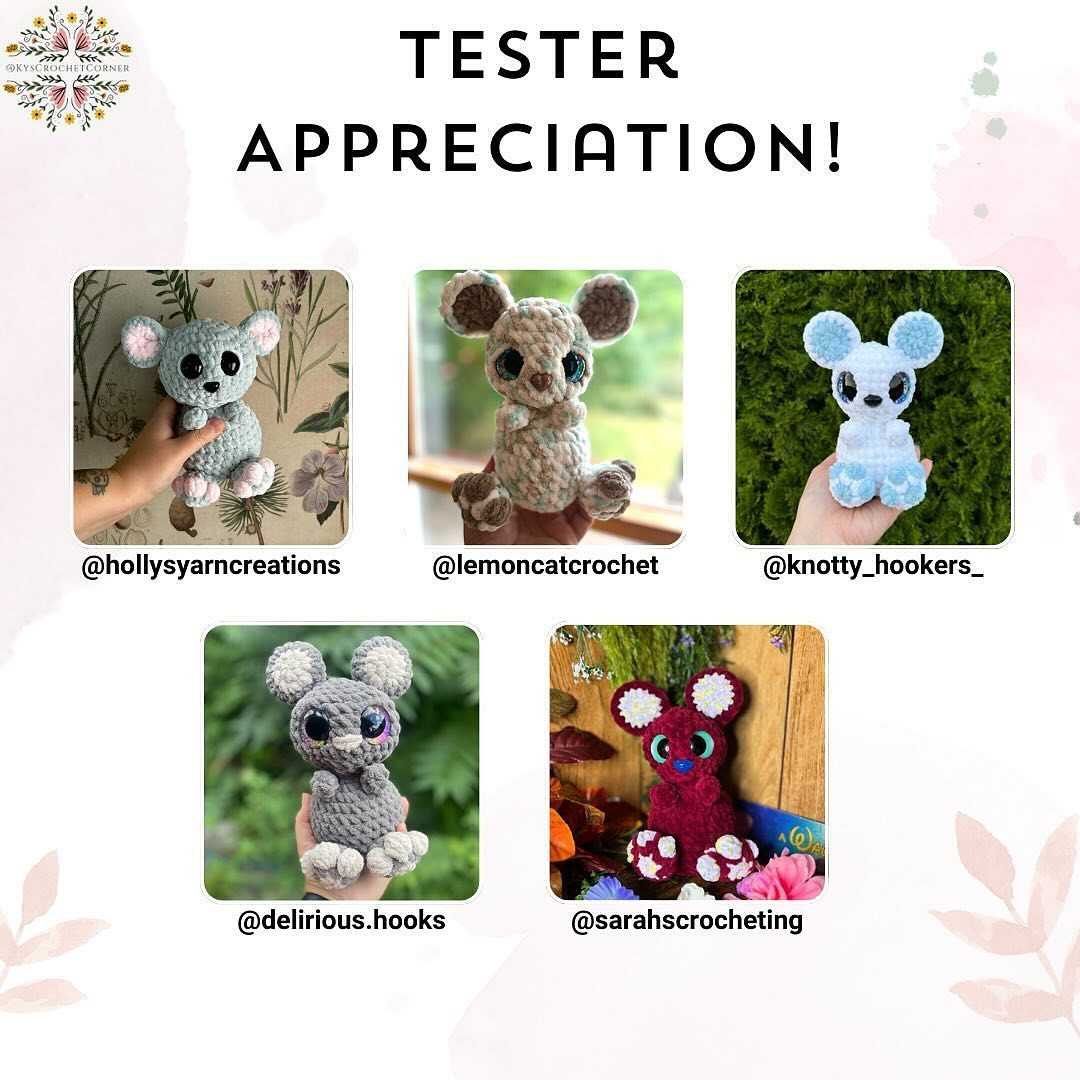 Free Crochet Pattern: Boop the Rat Amigurumi