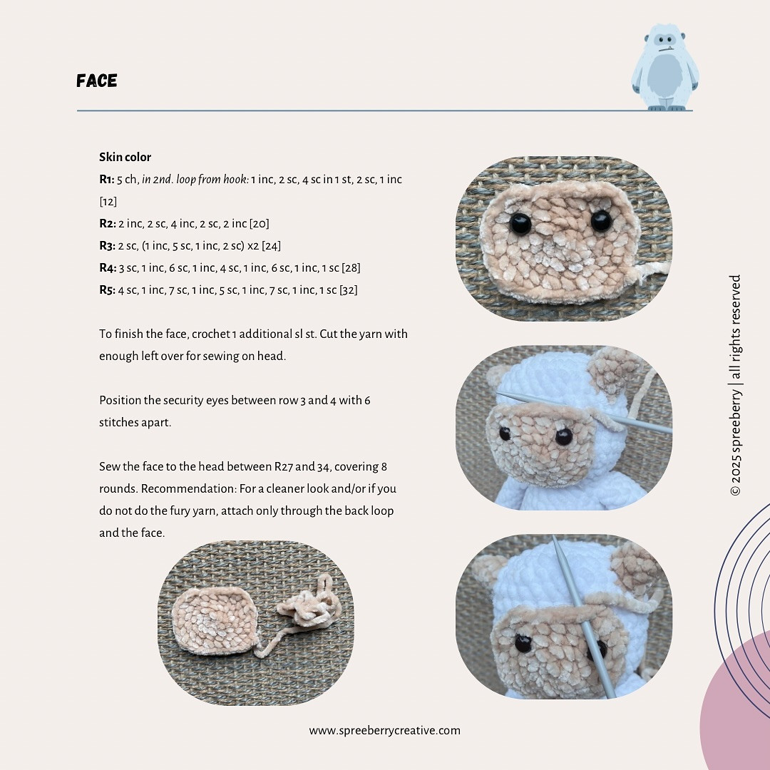 Free Crochet Pattern: Boris the Yeti