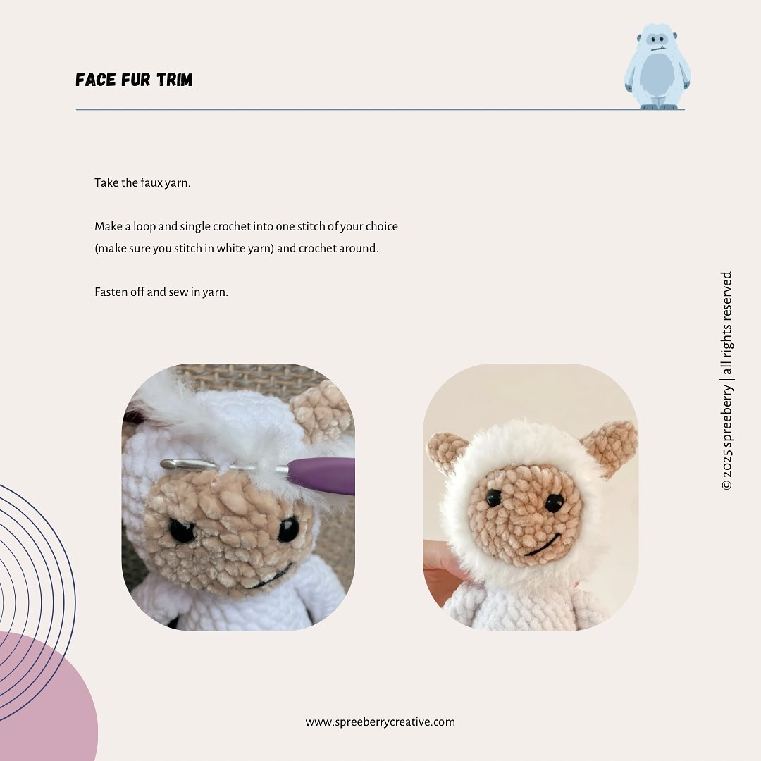Free Crochet Pattern: Boris the Yeti