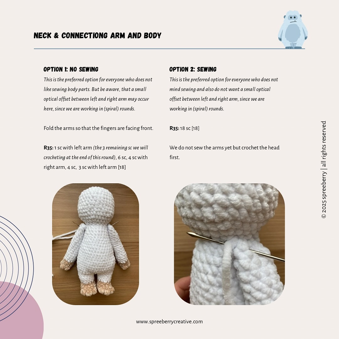 Free Crochet Pattern: Boris the Yeti