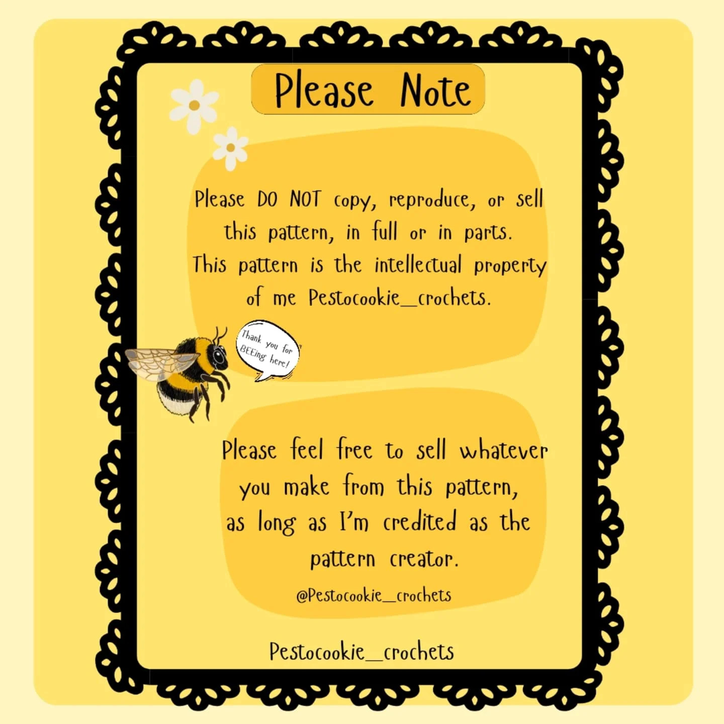 Free Crochet Pattern: Buzzby the Busy Bee