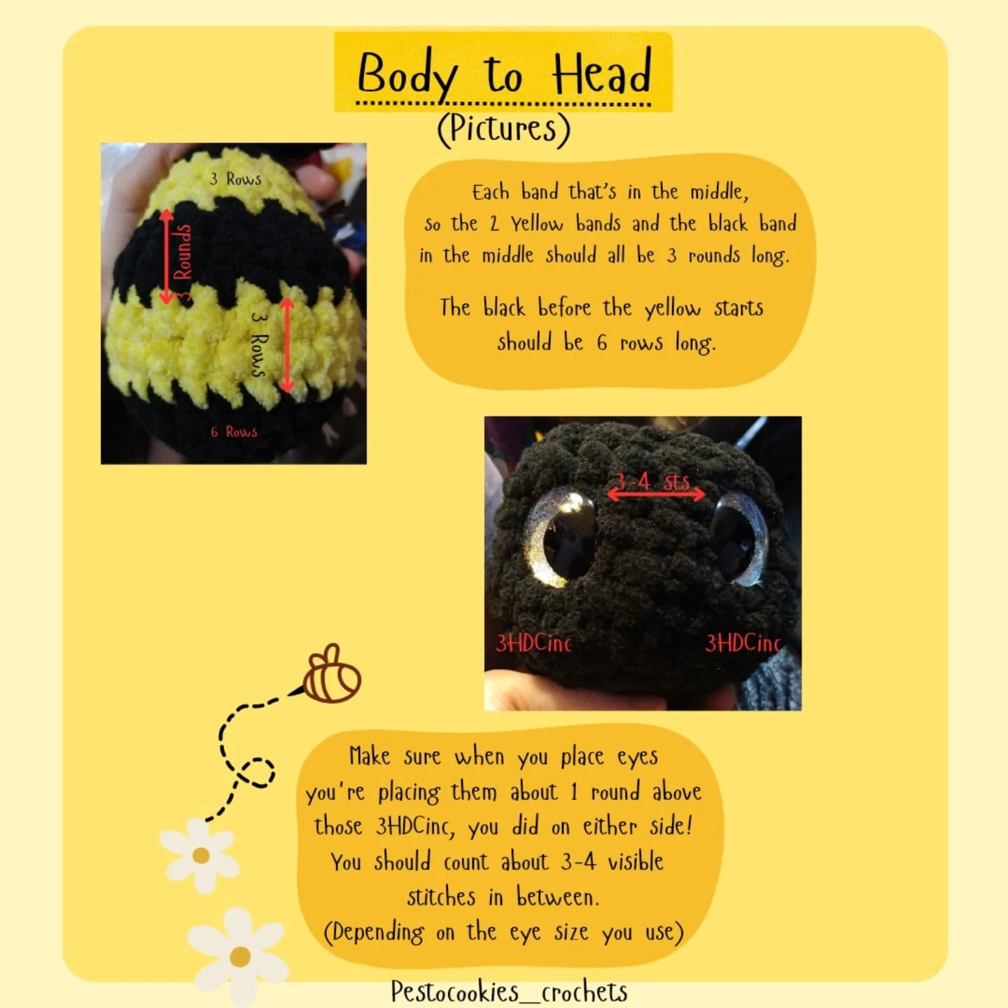 Free Crochet Pattern: Buzzby the Busy Bee