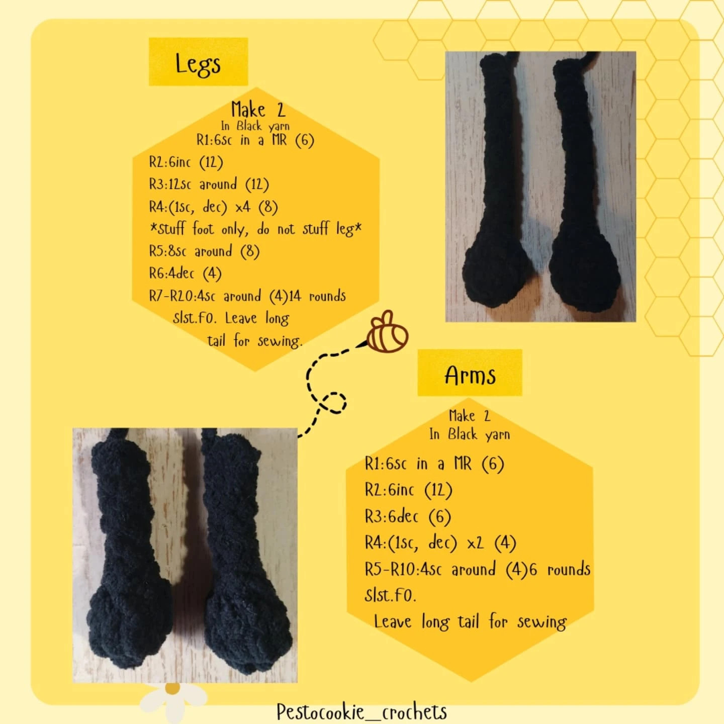 Free Crochet Pattern: Buzzby the Busy Bee