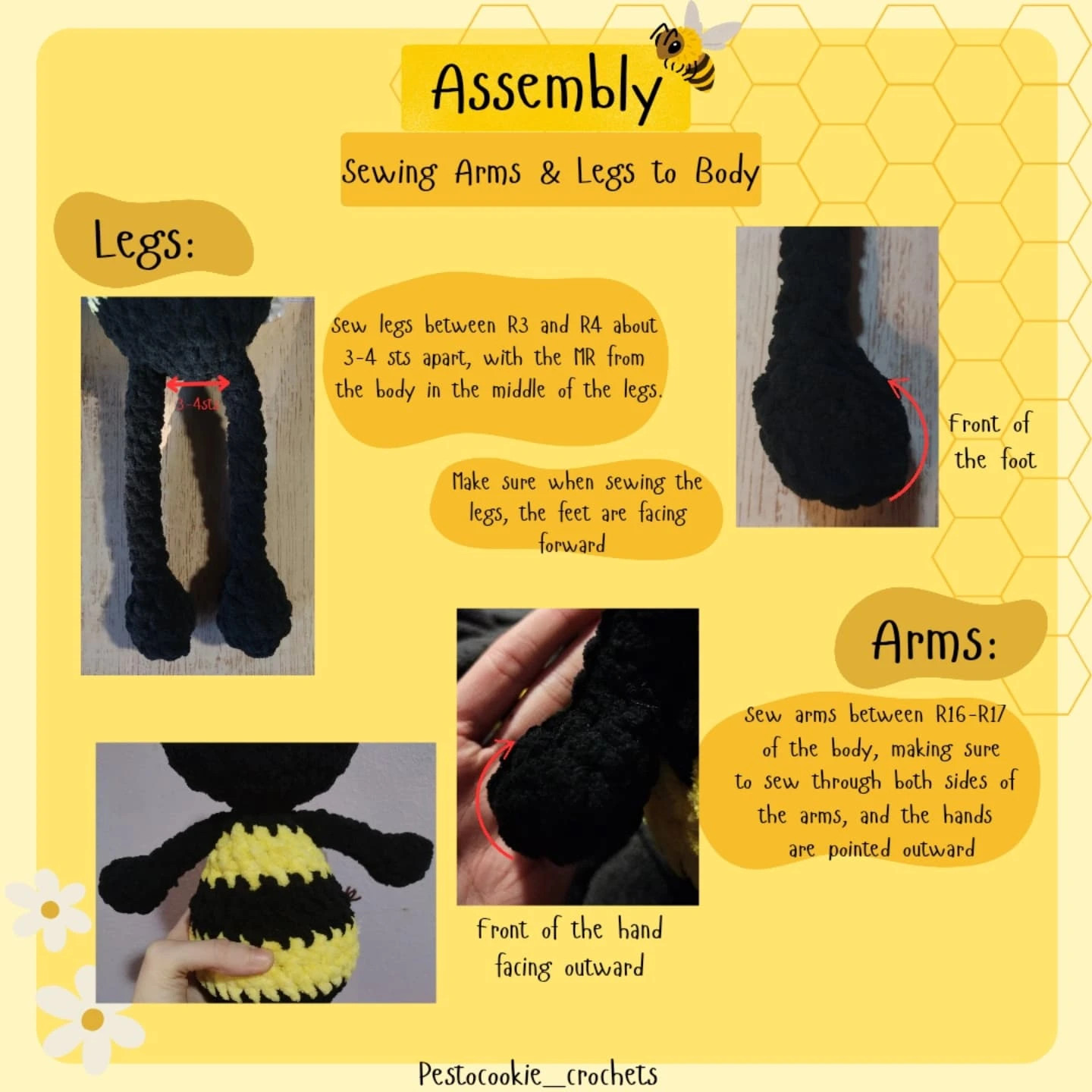 Free Crochet Pattern: Buzzby the Busy Bee