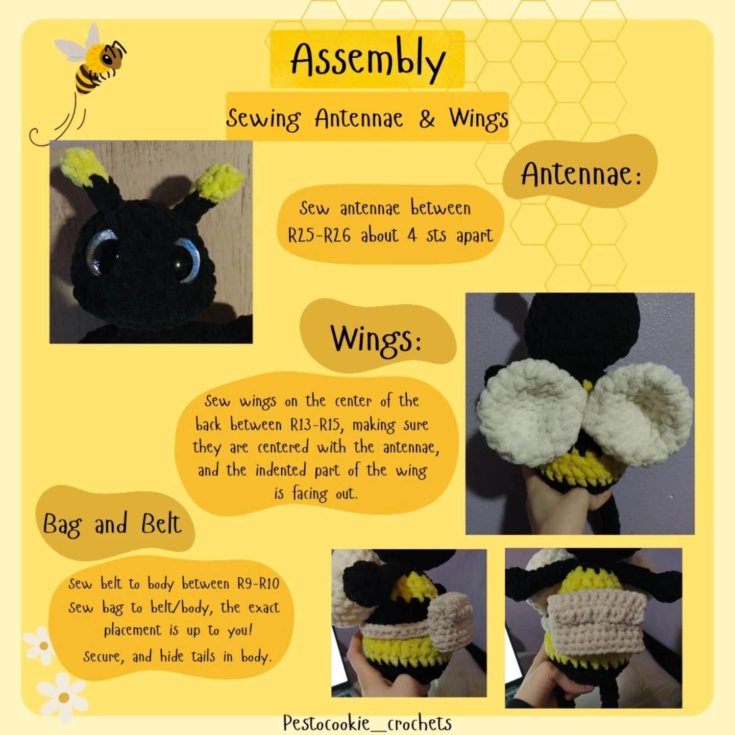 Free Crochet Pattern: Buzzby the Busy Bee