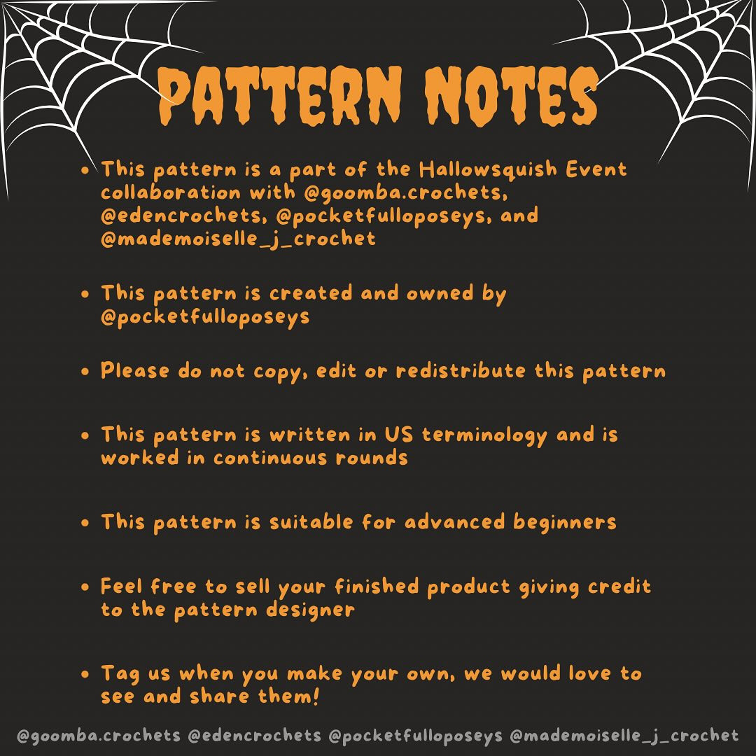 Free Crochet Pattern: Caden the Candy Corn Bat