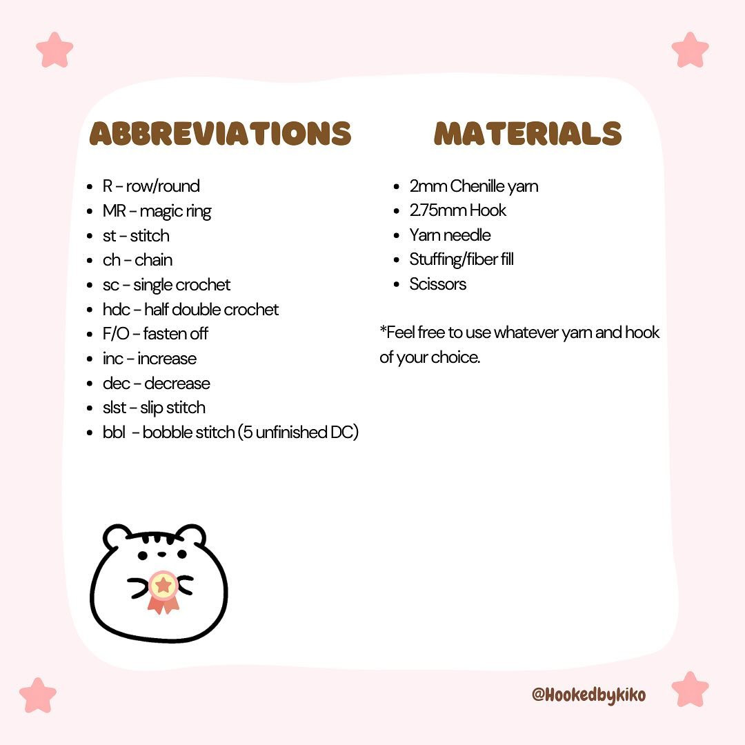 Free Crochet Pattern: Celebratory Hamster