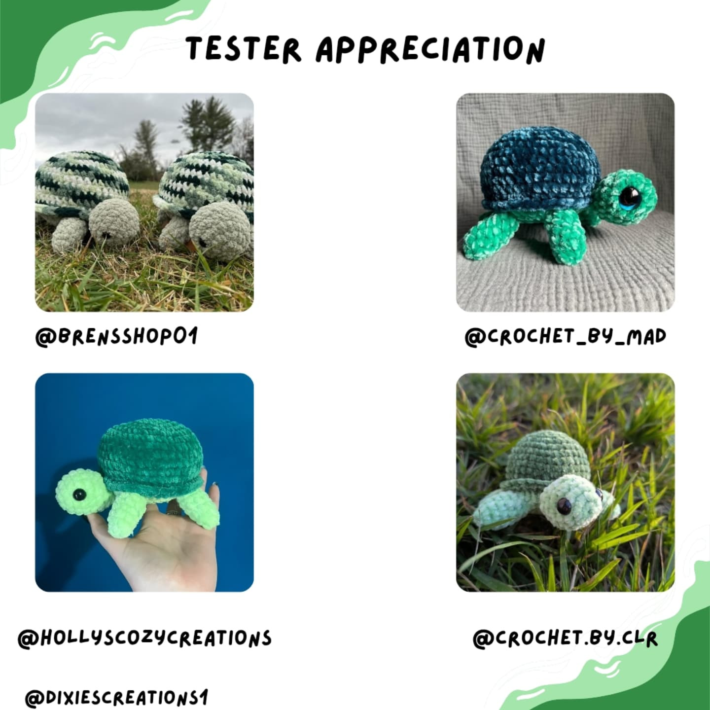Free Crochet Pattern: Chip the Tortoise