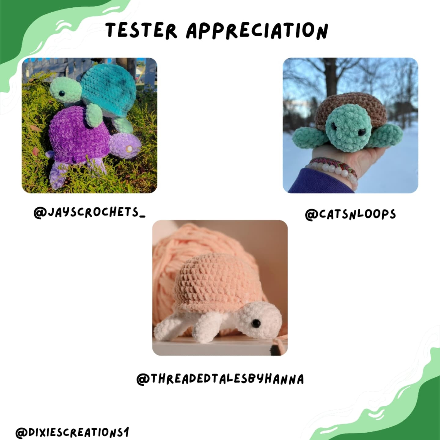 Free Crochet Pattern: Chip the Tortoise