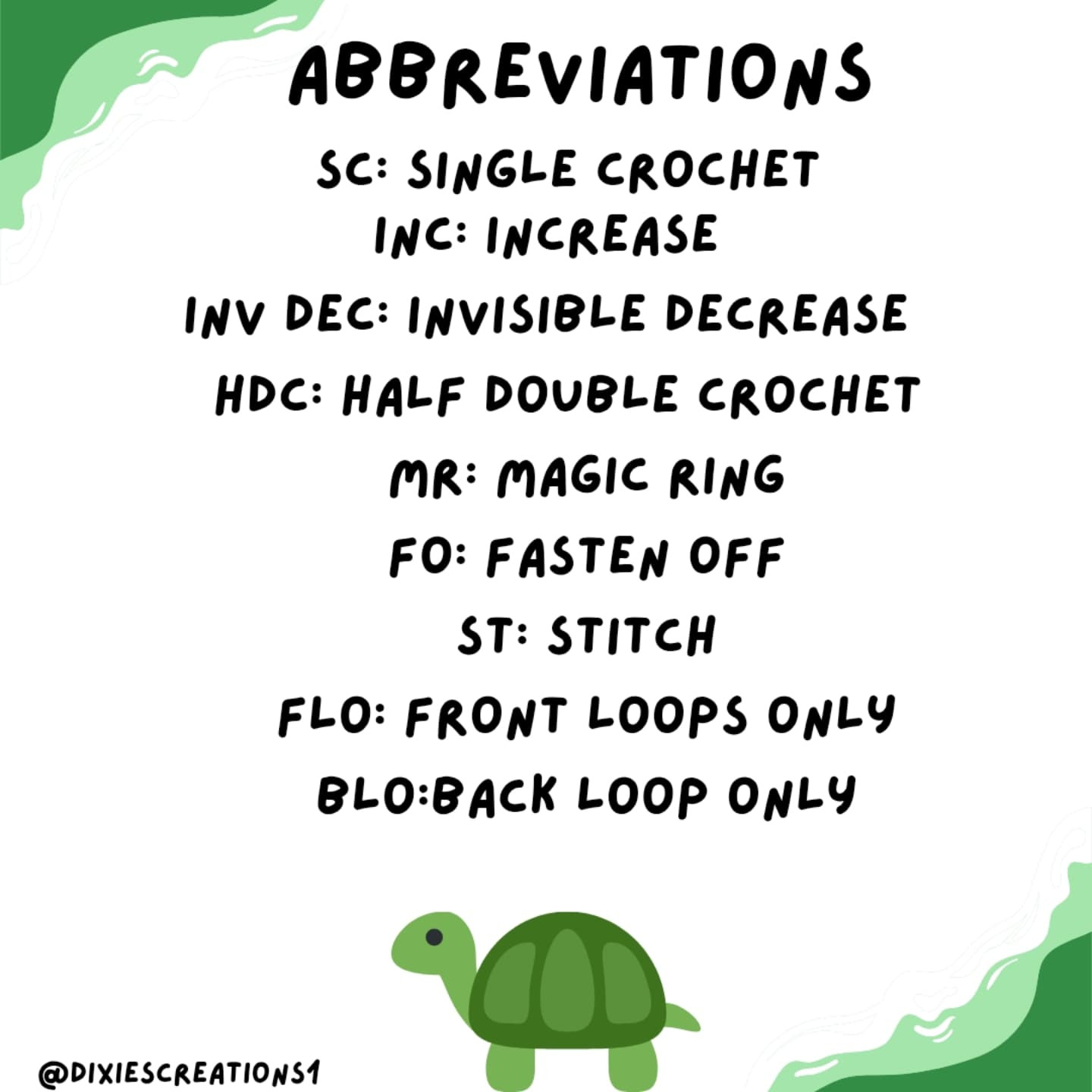 Free Crochet Pattern: Chip the Tortoise
