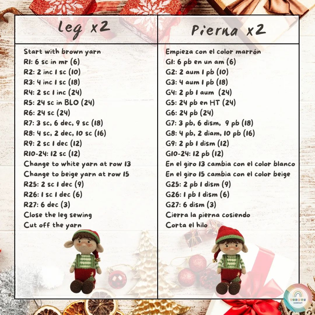 Free Crochet Pattern: Christmas Elf
