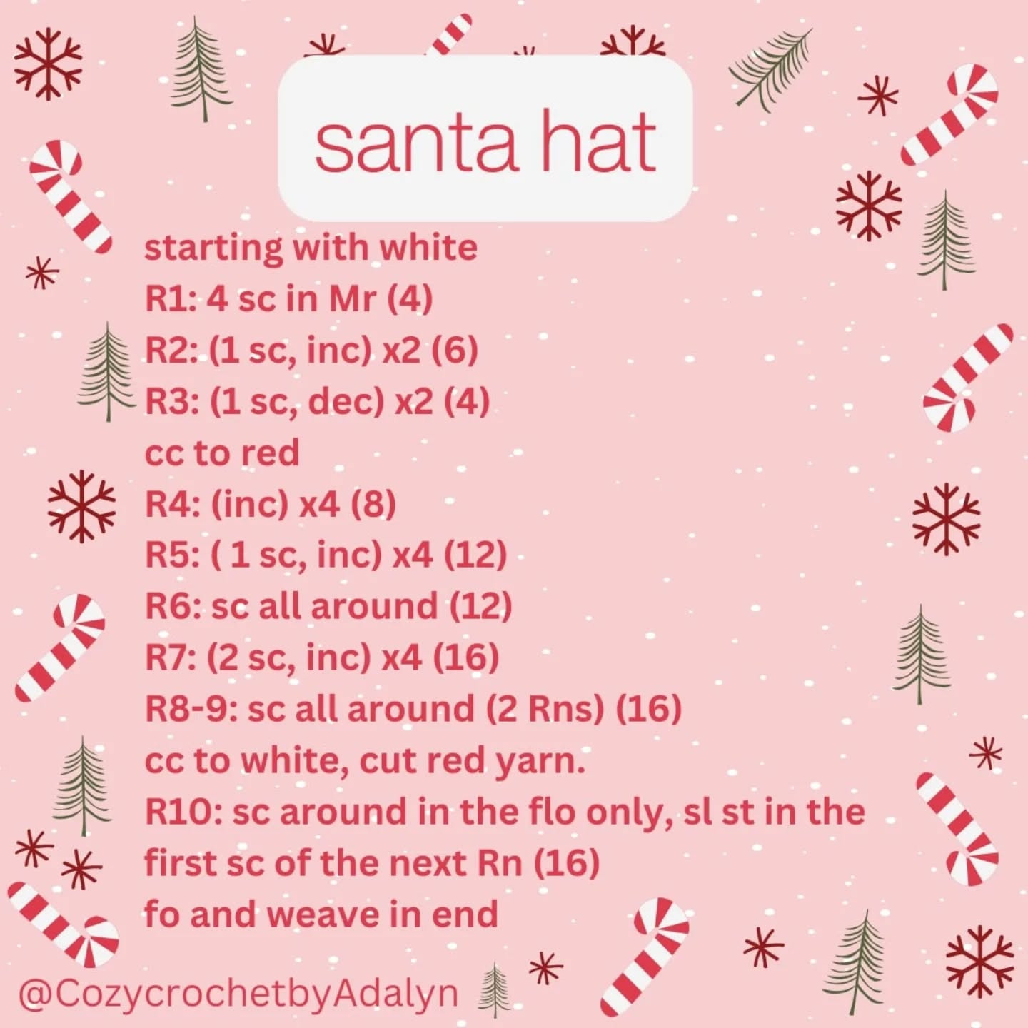 Free Crochet Pattern: Christmas Koala