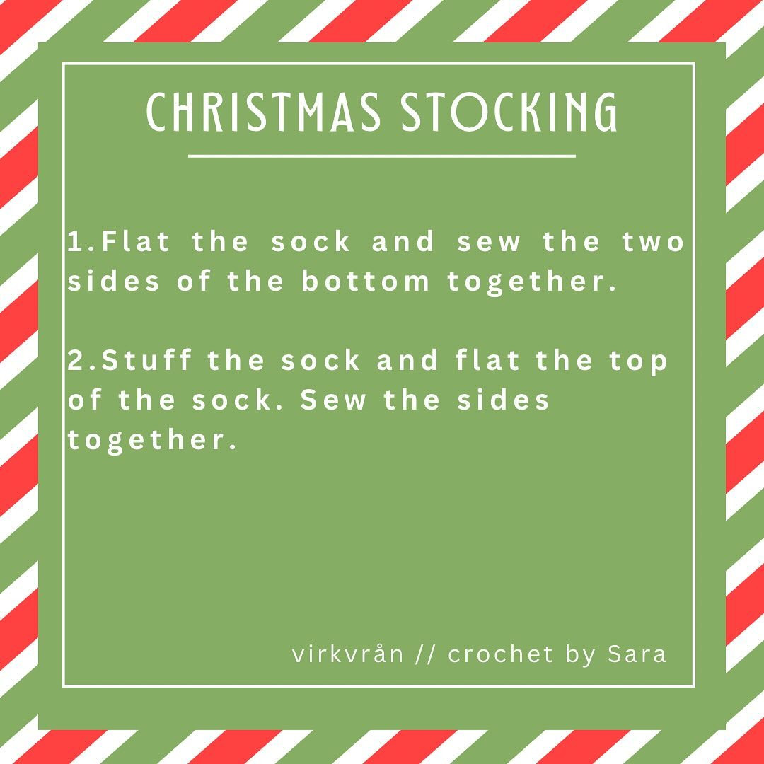 Free Crochet Pattern: Christmas Stocking