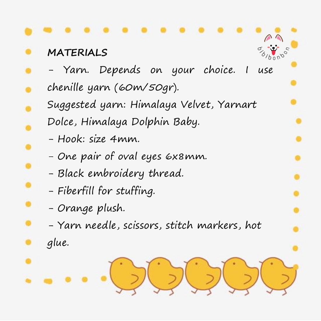 Free Crochet Pattern: Chubby Chick, No Sew!