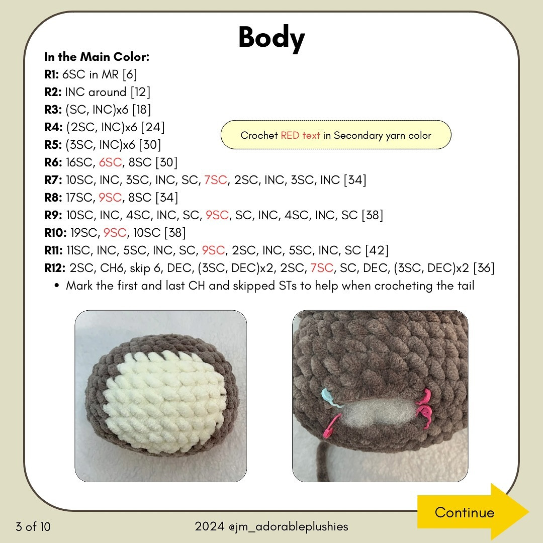 Free Crochet Pattern: Chubby Owl Plushie