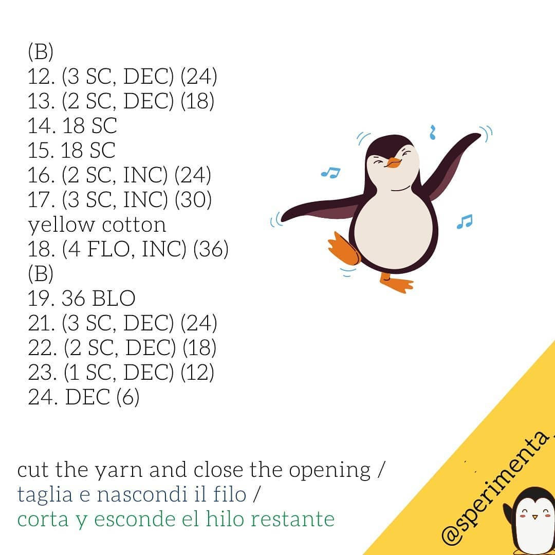 Free Crochet Pattern: Couple Penguins Sharing a Scarf