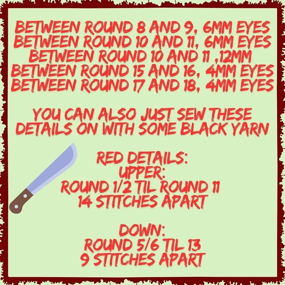 Free Crochet Pattern: Crystal Lake Killer Pillow