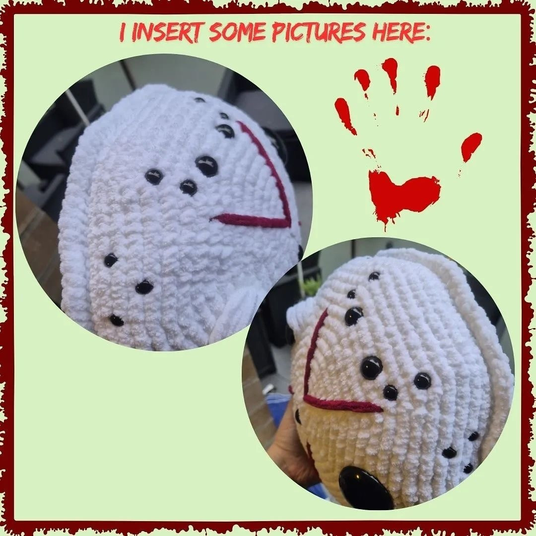 Free Crochet Pattern: Crystal Lake Killer Pillow