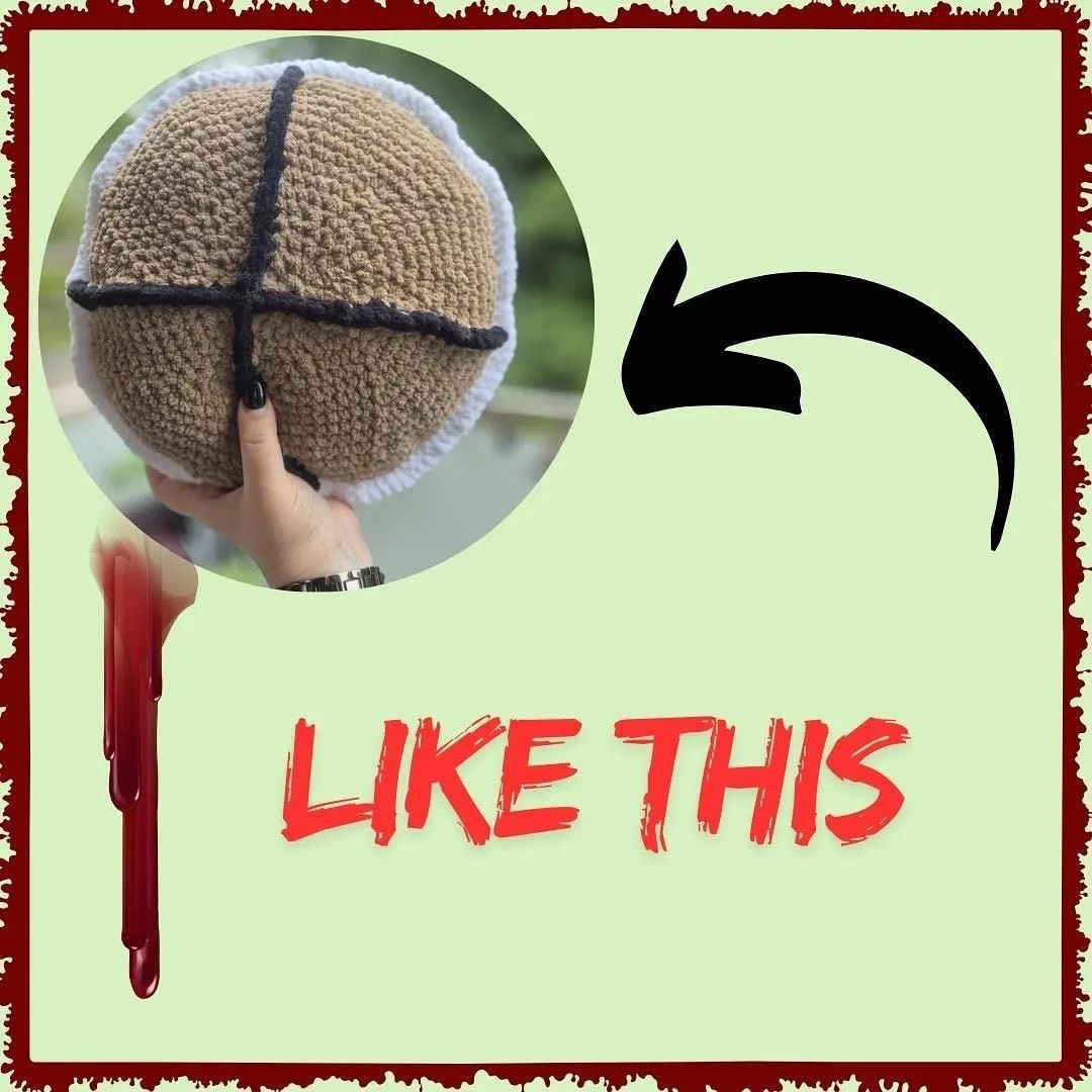 Free Crochet Pattern: Crystal Lake Killer Pillow
