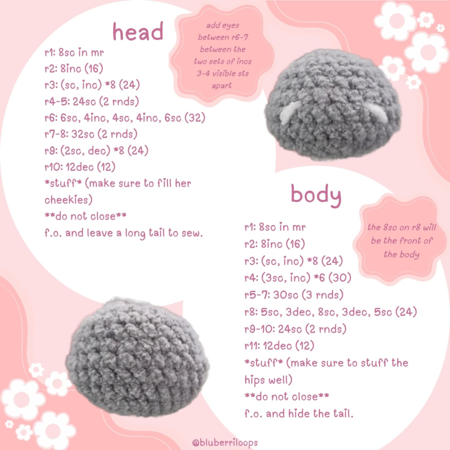 Free Crochet Pattern: Cute Bunny Amigurumi