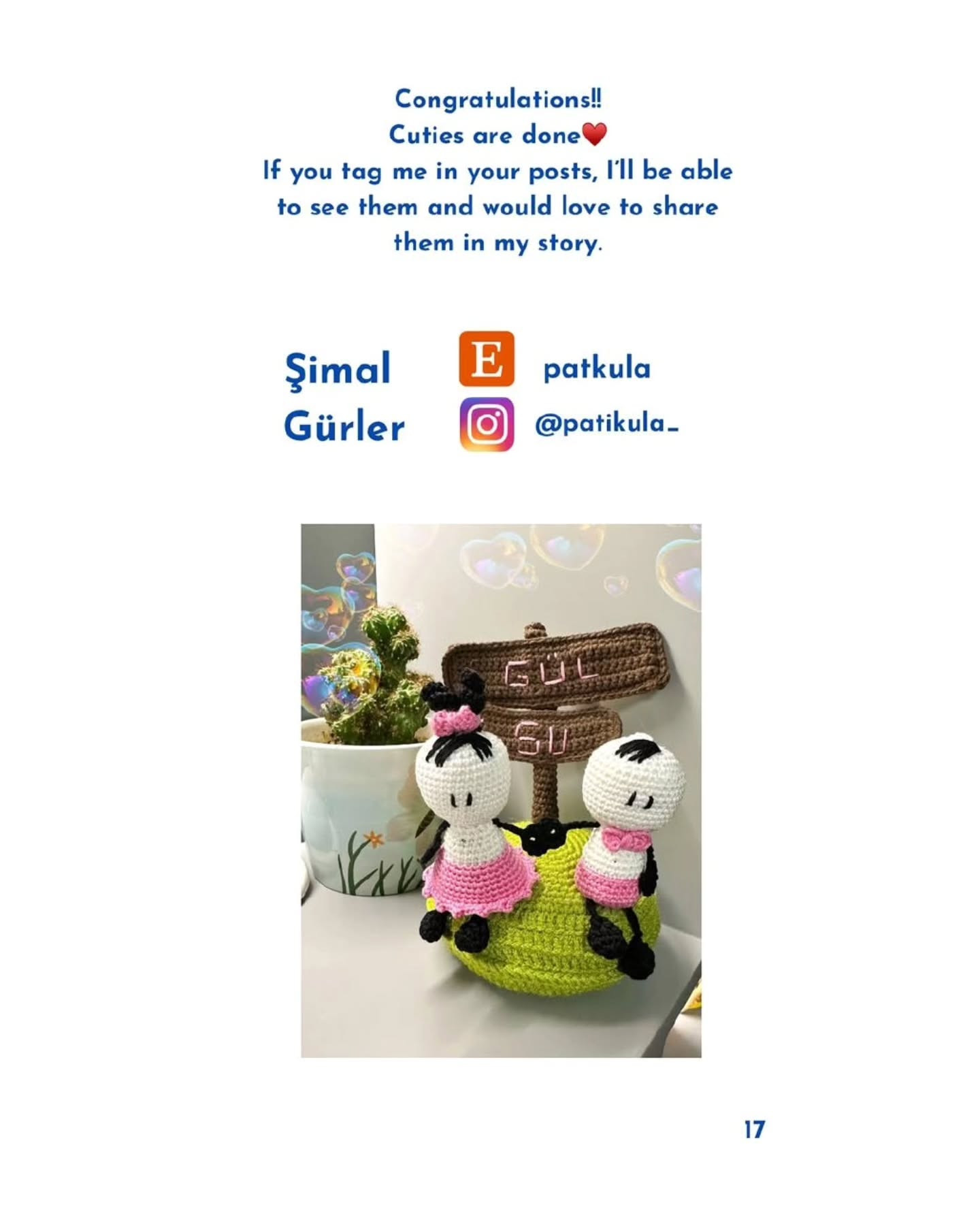 Free Crochet Pattern: Cute Couple Amigurumi