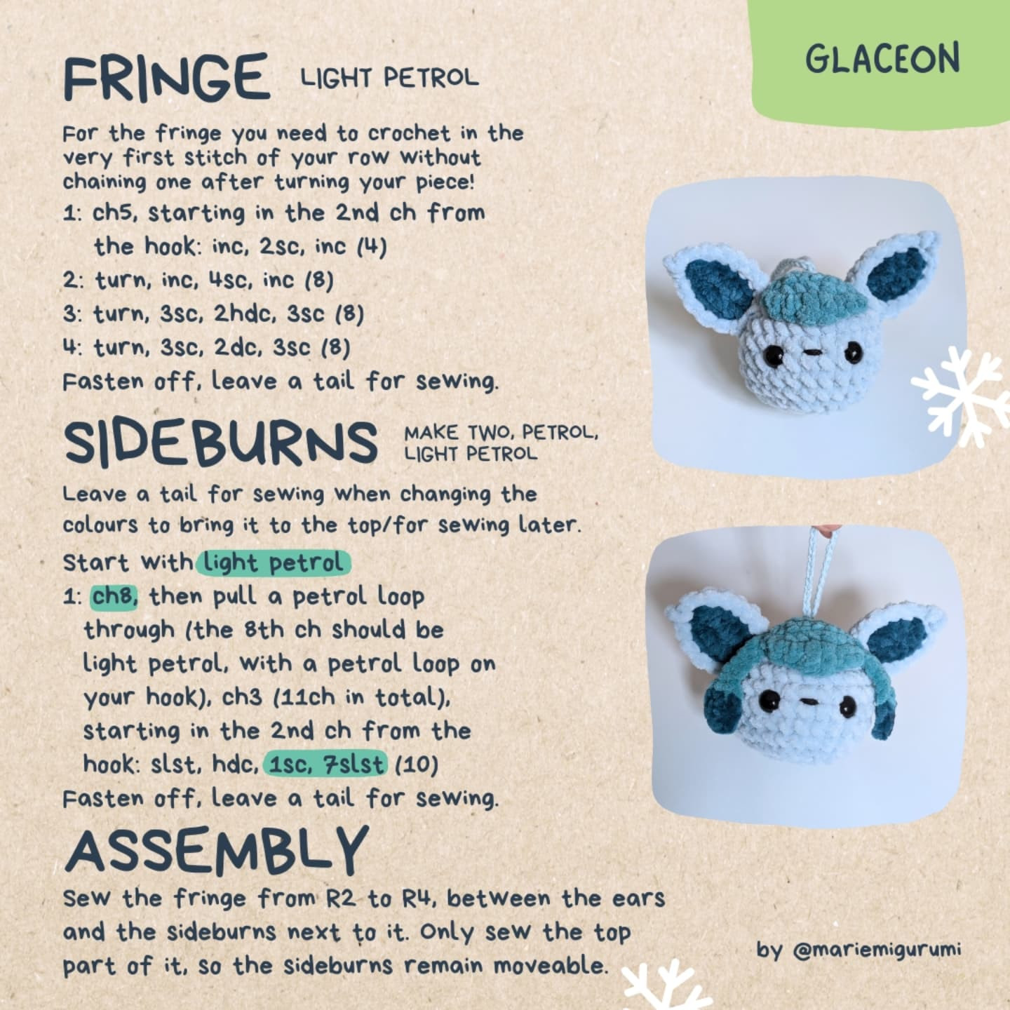 Free Crochet Pattern: Cute Monster Christmas Ornaments