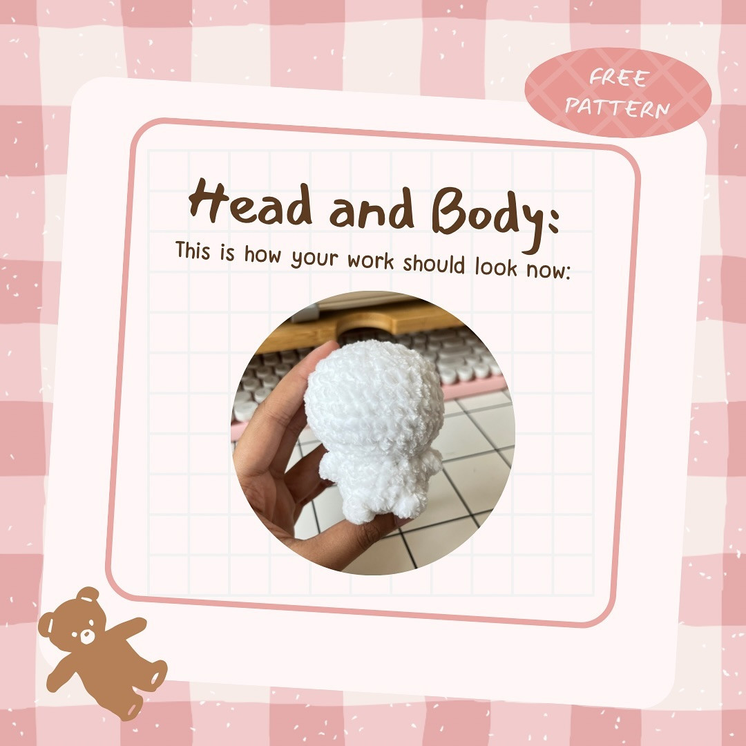 Free Crochet Pattern: Cute Puppy Amigurumi!