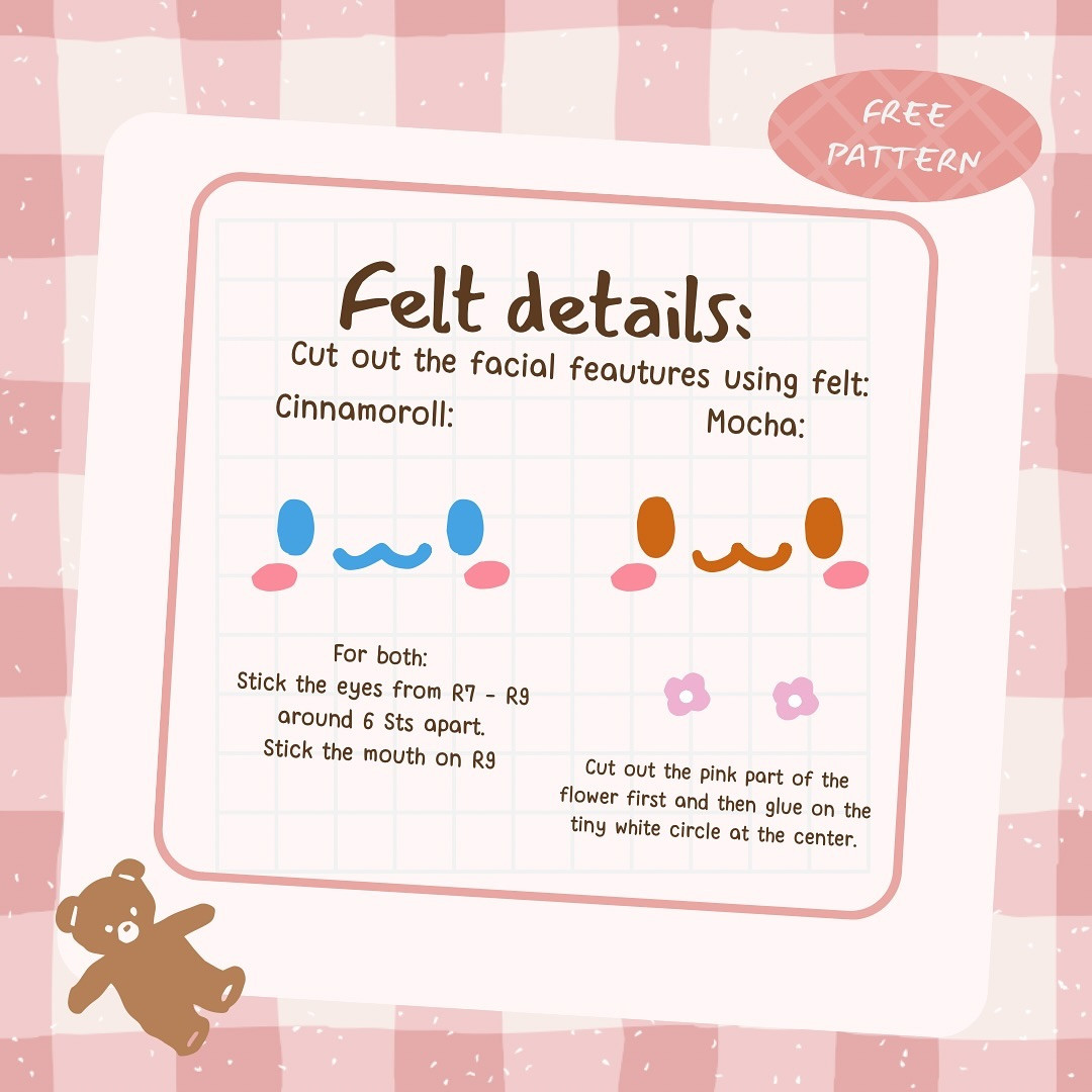 Free Crochet Pattern: Cute Puppy Amigurumi!