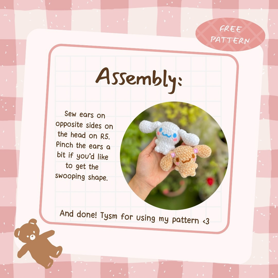 Free Crochet Pattern: Cute Puppy Amigurumi!