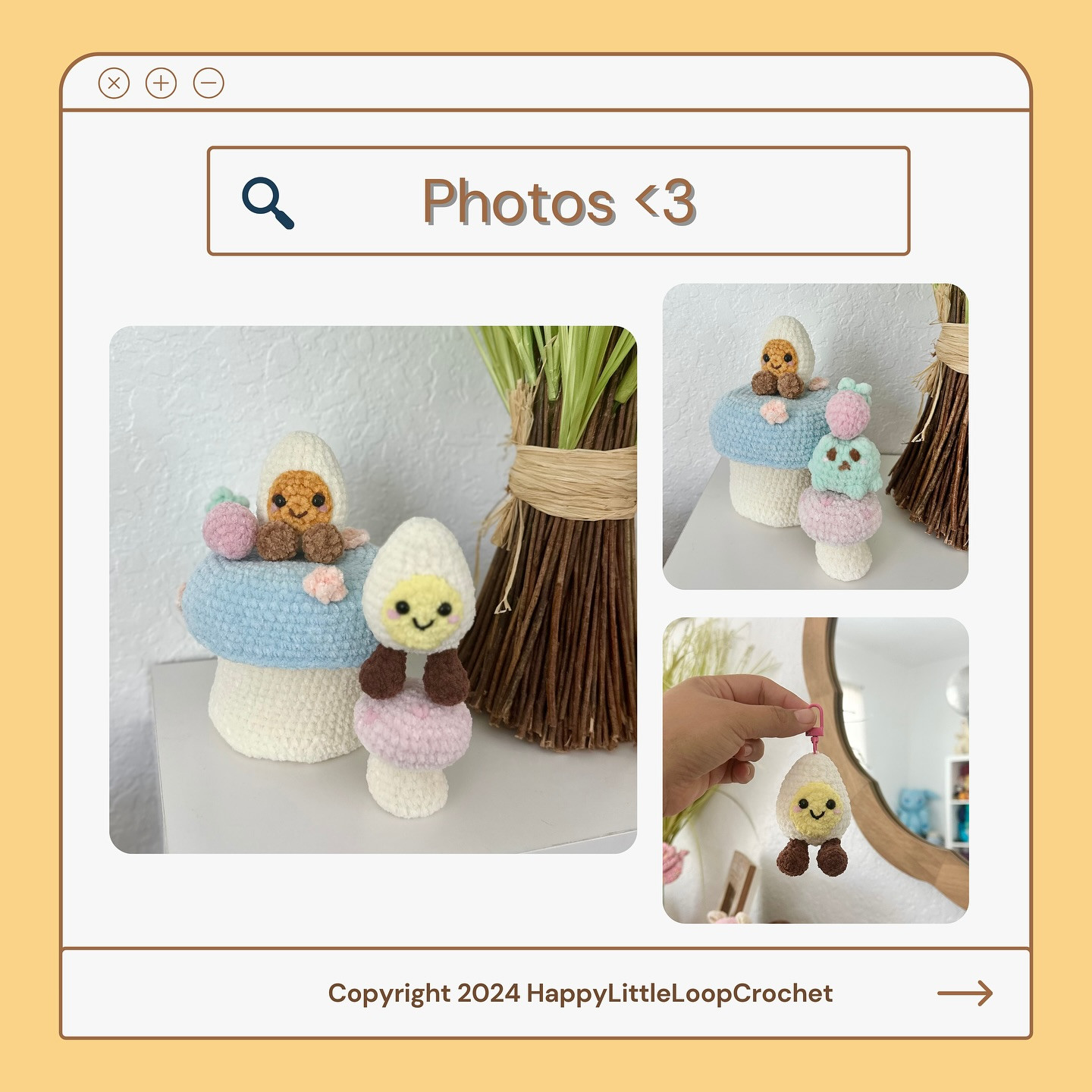 Free Crochet Pattern: Danny the Deviled Egg Amigurumi