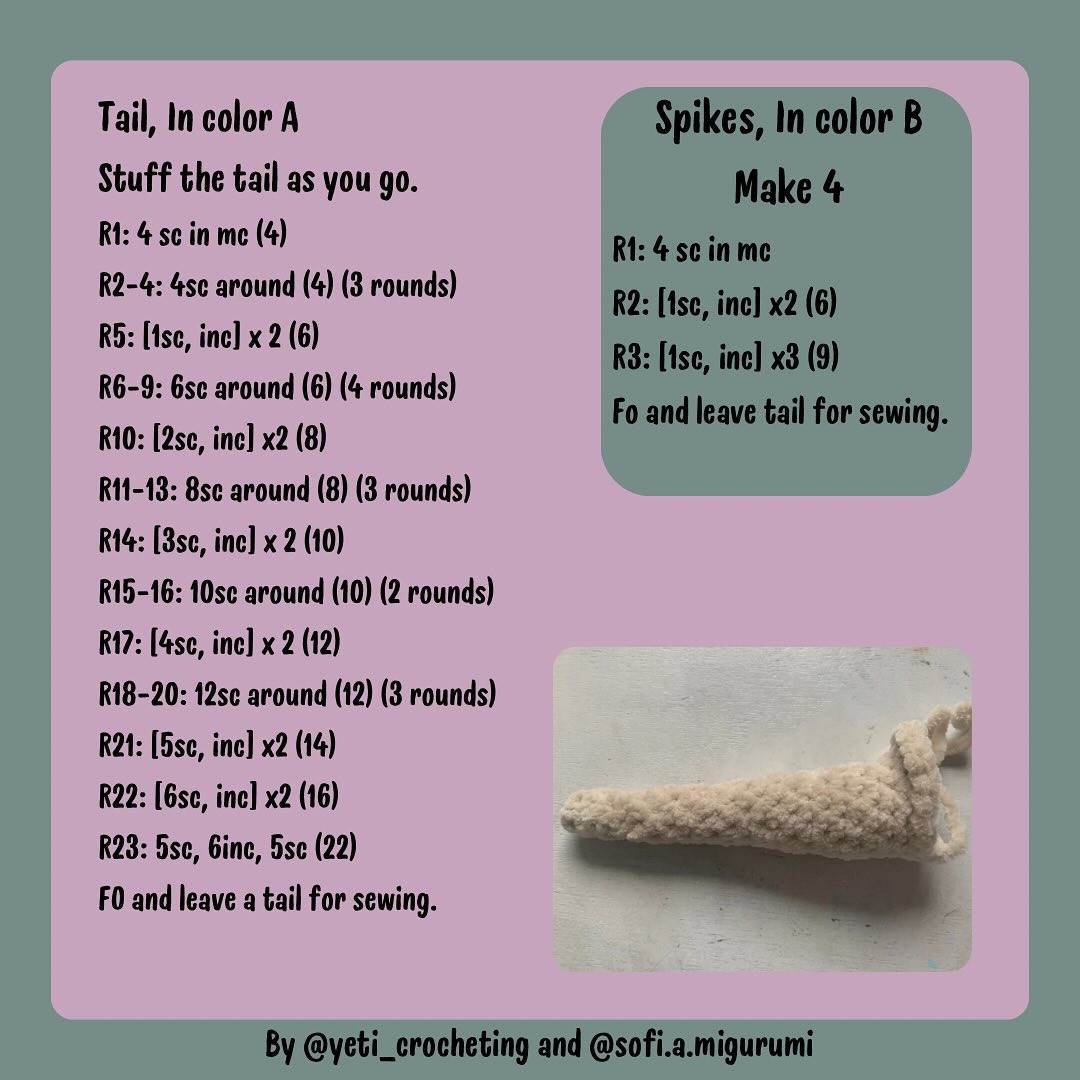 Free Crochet Pattern: Destiny the Dragon