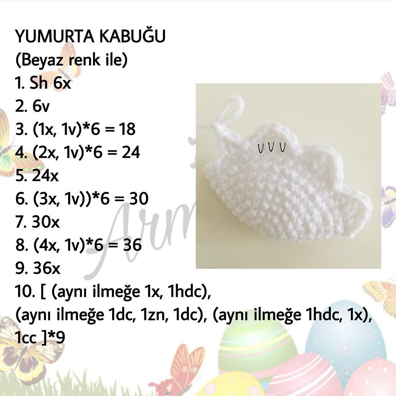 Free Crochet Pattern: Easter Eggs & Chicks