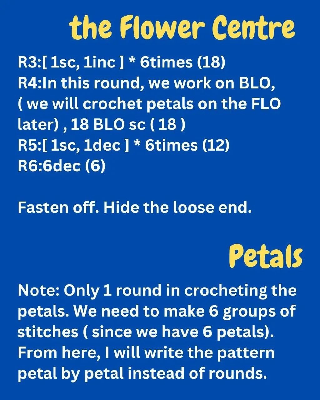 Free Crochet Pattern: Flower Pencil Topper