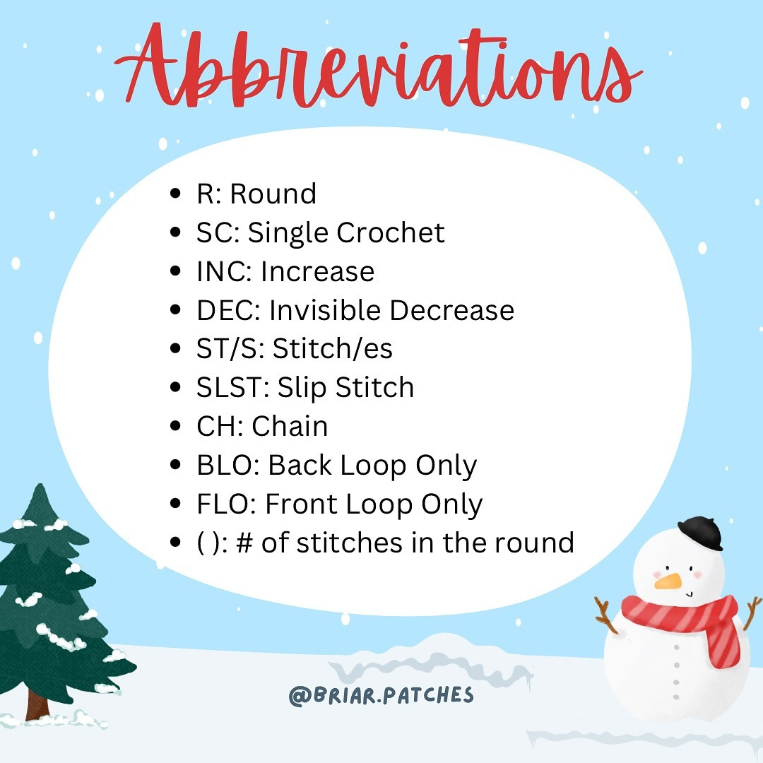 Free Crochet Pattern: Fluffy Snowman Amigurumi