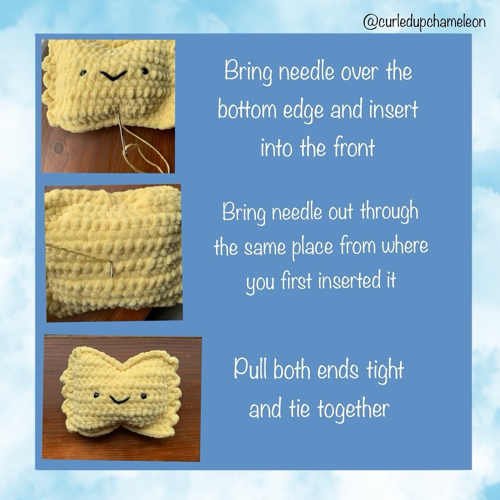 Free Crochet Pattern: Frankie the Farfalle