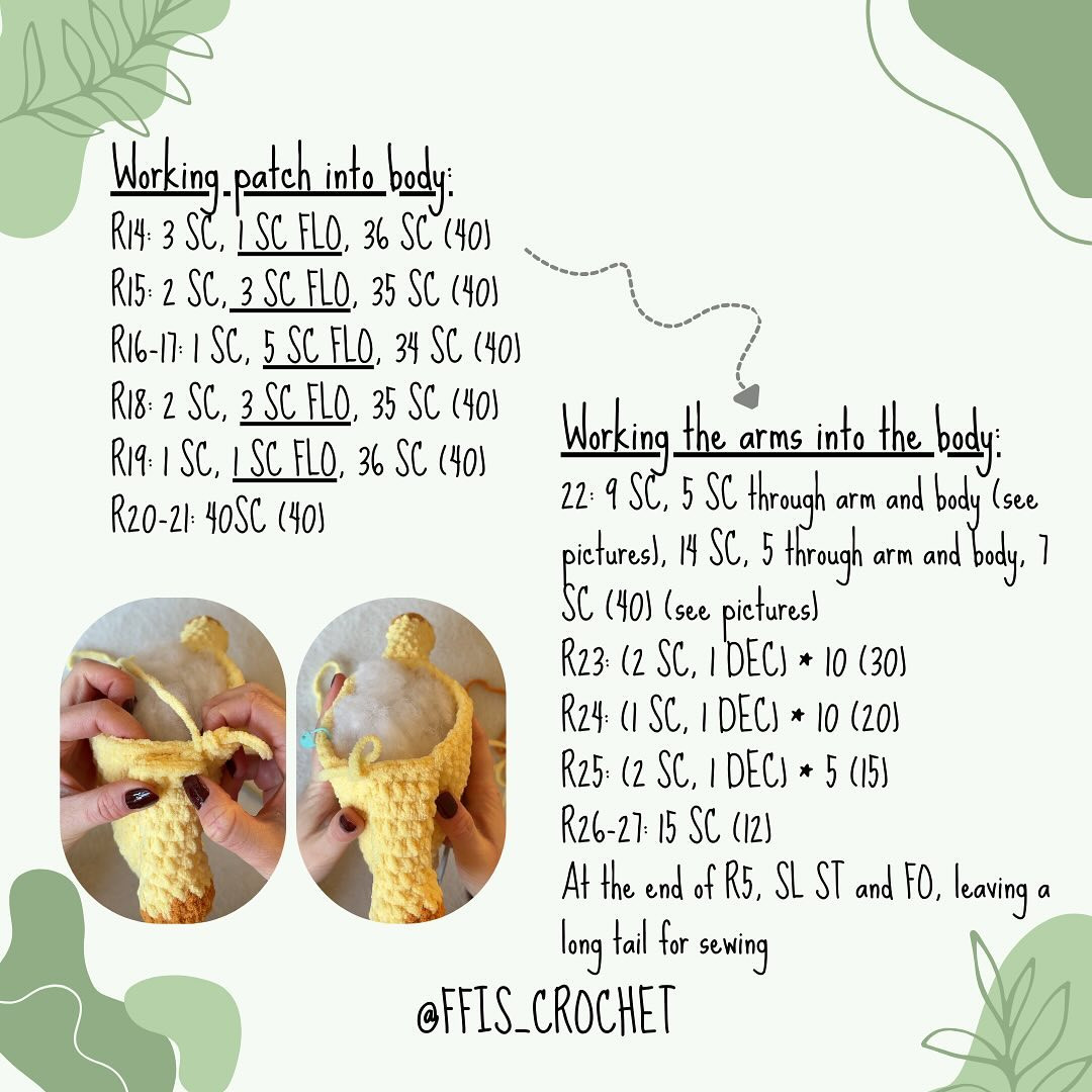 Free Crochet Pattern: Gigi the Giraffe