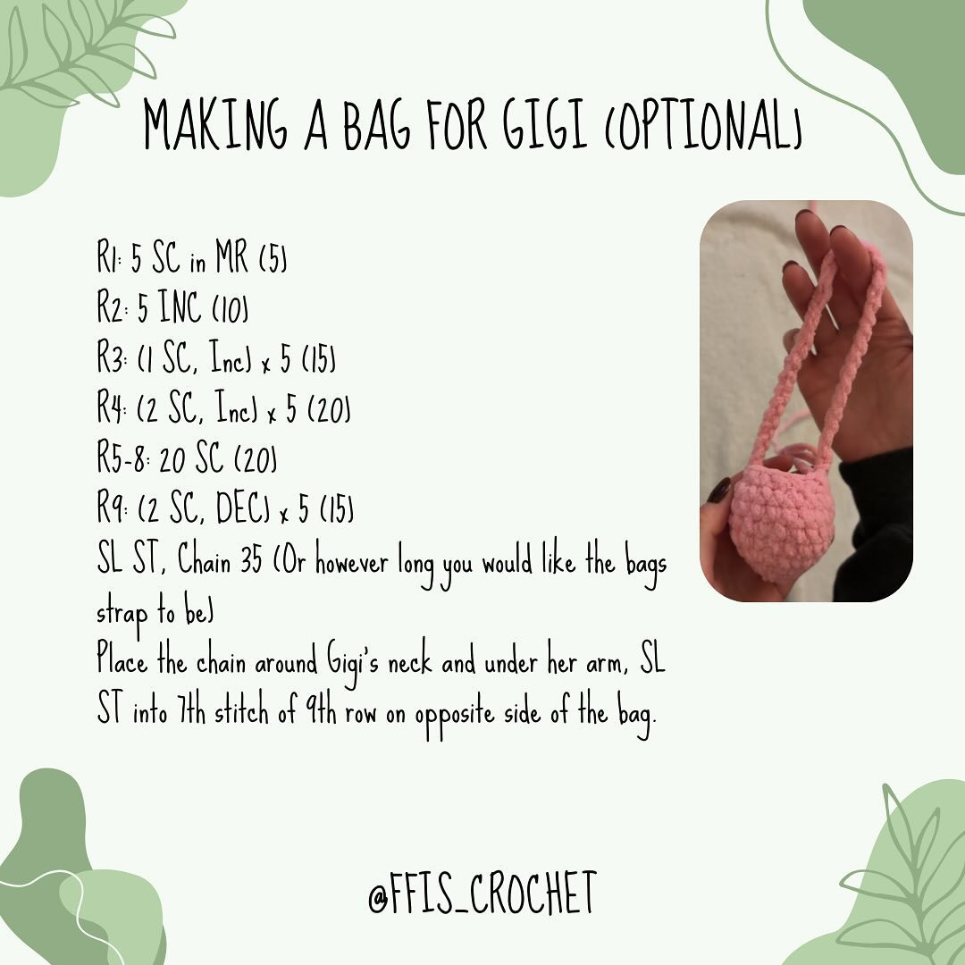 Free Crochet Pattern: Gigi the Giraffe
