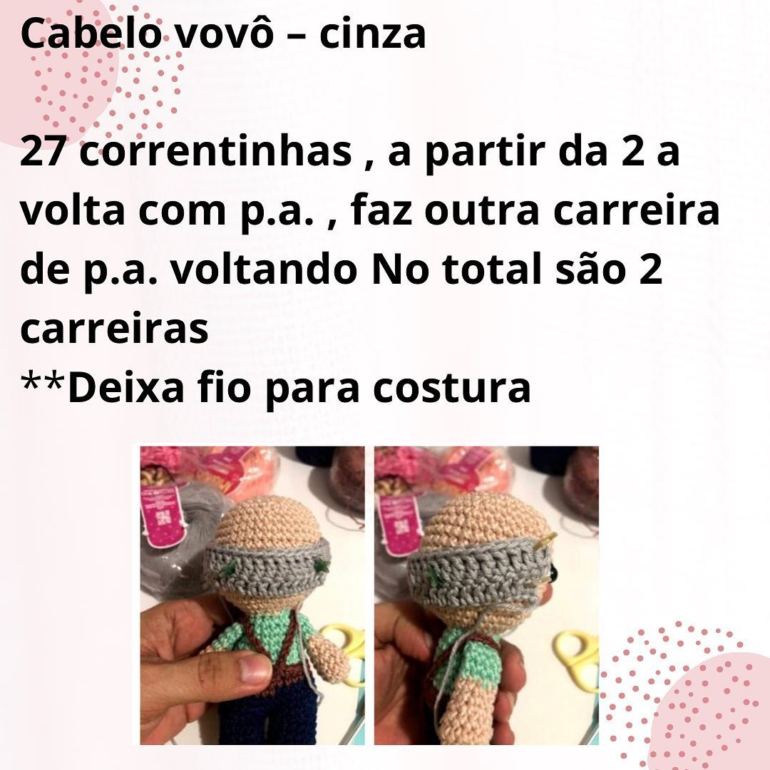 Free Crochet Pattern: Granny & Grandpa Amigurumi