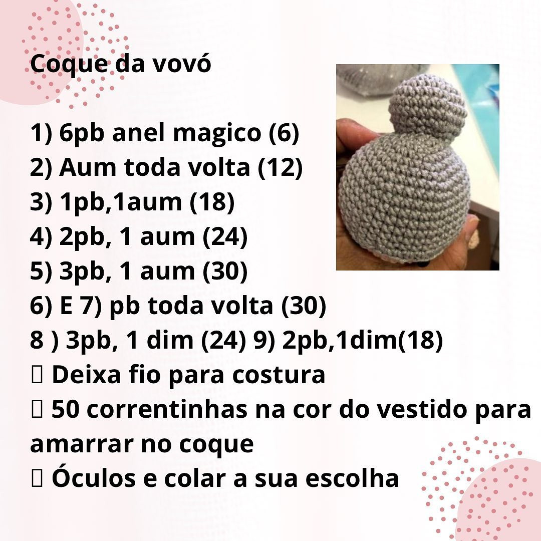 Free Crochet Pattern: Granny & Grandpa Amigurumi