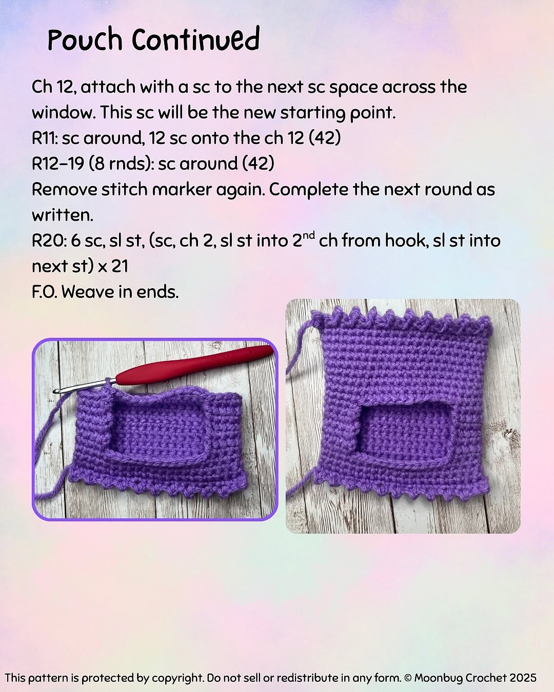 Free Crochet Pattern: Gummy Bears in a Pouch